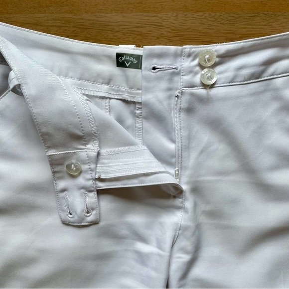 Callaway White Golf Shorts - Picture 4 of 8